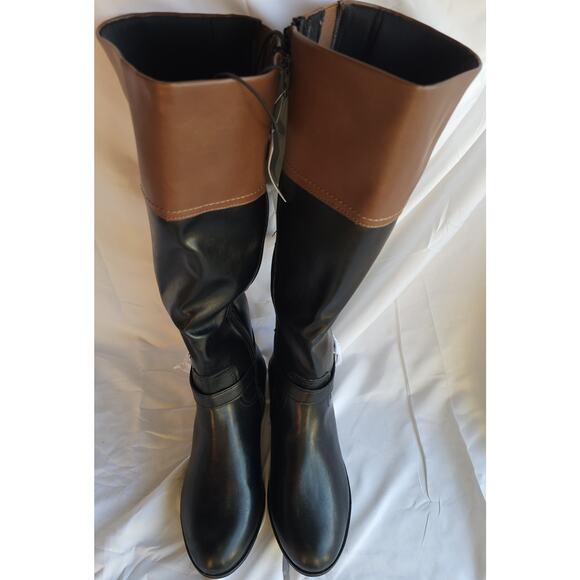 St. John's Bay Womens Danwood Block Heel Riding Boots - Picture 5 of 7